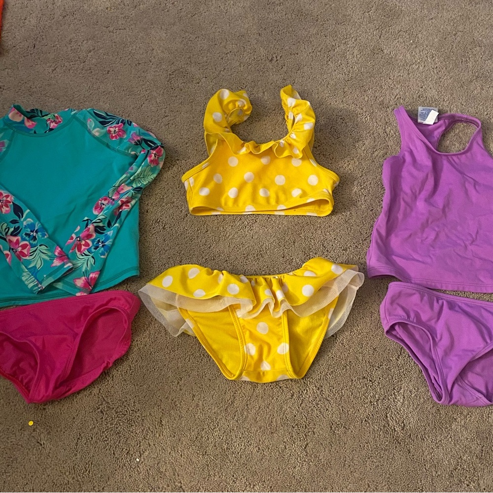 4T girls swim suits